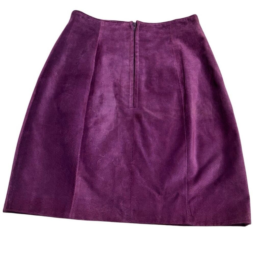 Y2K Wilson’s leather suede mini skirt - Picture 6 of 8